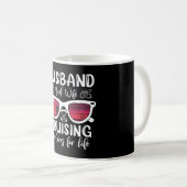 Ehefrau-Kreuzfahrtpartner für das Leben Kaffeetasse (VorderseiteRechts)