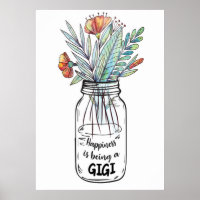 Ehefrau Kunst Glück ist ein GiGi