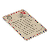 Ehefrau Liebhaber | Für meine zukünftige Ehefrau L Magnet (Rechte Seite)