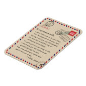 Ehefrau Liebhaber | Für meine zukünftige Ehefrau L Magnet (Linke Seite)