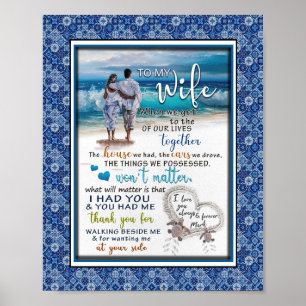 Ehefrau Liebhaber  Zu meiner Ehefrau I Liebe Sie i Poster