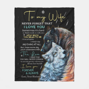 Ehefrau Liebhaber   Zu meiner Ehefrau Vergessen Si Fleecedecke