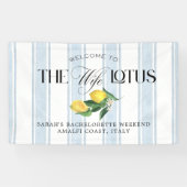 Ehefrau Lotus - Lemon Custom Welcome Banner (Horizontal)
