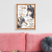 Ehefrau Lover| zu meiner Ehefrau I Liebe Sie für i Leinwanddruck (Insitu (Wohnzimmer))