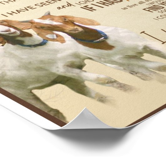 Ehefrau Lover |Zu meiner Ehefrau Liebe Sie immer u Poster (Ecke)