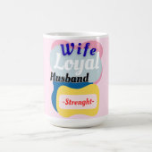 Ehefrau, Loyal-Mann, Stärke Kaffeetasse (Mittel)