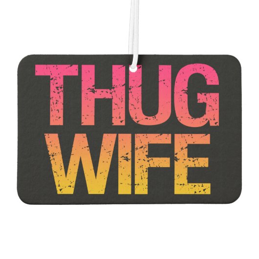 Ehefrau lustig Auto Airfresher Autolufterfrischer (Rückseite)