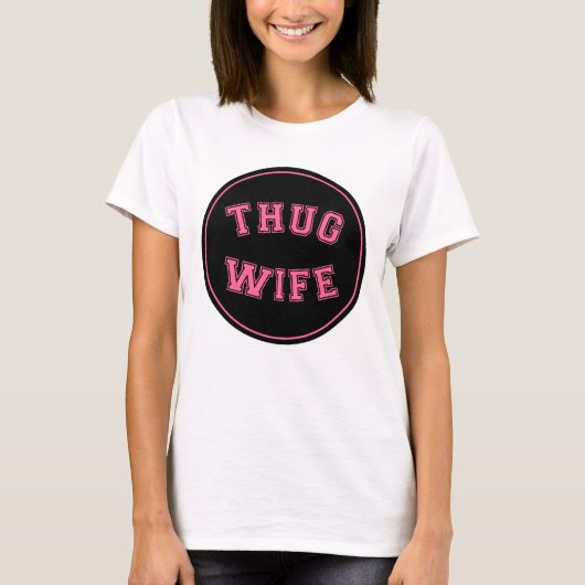 Ehefrau, lustiges Design der Ehefrau T-Shirt (Vorderseite)