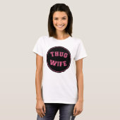Ehefrau, lustiges Design der Ehefrau T-Shirt (Vorne ganz)