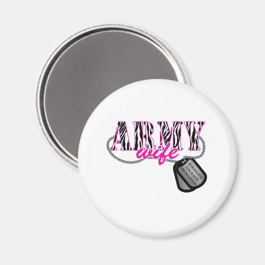 Ehefrau Magnet (Vorderseite/Rückseite)