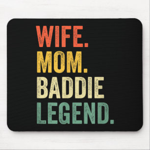 Ehefrau Mama Bösewicht Legende lustig Muttertag sü Mousepad