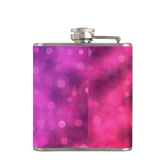 Ehefrau Mama Boss Babe Script Typografie Bold Hot  Flachmann (Rückseite)