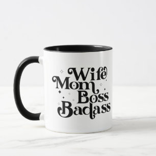 Ehefrau Mama Boss Badass Tasse