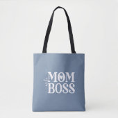 Ehefrau Mama Boss Funny Mother Day Tasche (Vorderseite)