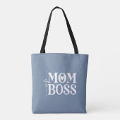 Ehefrau Mama Boss Funny Mother Day Tasche (Rückseite)