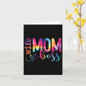 Ehefrau Mama Boss Funny Mütters Day Karte (Gelbe Blume)