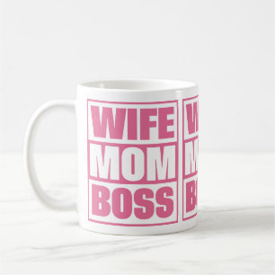 Ehefrau - Mama - Boss Kaffeetasse