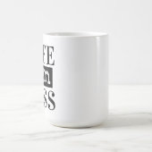 Ehefrau Mama Boss Kaffeetasse (Mittel)