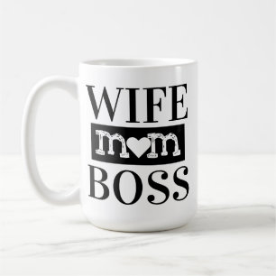 Ehefrau Mama Boss Kaffeetasse