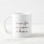 Ehefrau Mama Boss Kaffeetasse (Links)