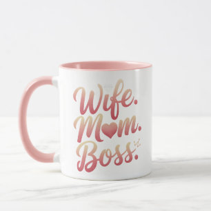 Ehefrau Mama Boss - Mütter Tag Geschenke Ideen Tasse