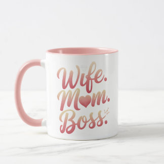 Ehefrau Mama Boss - Mütter Tag Geschenke Ideen Tasse