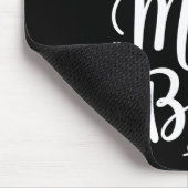 Ehefrau Mama Boss Niedliches Muttertagsgeschenk Mousepad (Ecke)