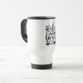 Ehefrau Mama Boss Reisebecher (Vorderseite Links)