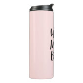 Ehefrau Mama Boss Thermosbecher (Nach links gedreht)