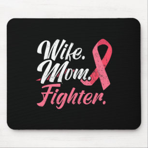 Ehefrau Mama Brustkrebs bekämpfen für Brustkrebs Mousepad