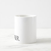 Ehefrau Mama Case Manager Kaffeetasse (Mittel)