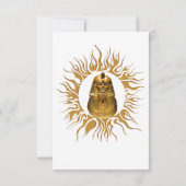 Ehefrau Mama Chef, Dankeskarte (Rückseite)