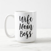 Ehefrau-Mama-Chef Kaffeetasse (Links)