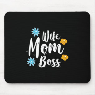 Ehefrau-Mama-Chef Mousepad