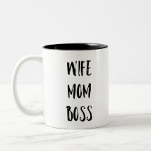 Ehefrau-Mama-Chef-Tasse