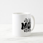 Ehefrau-MAMA des Muttertags Kaffeetasse (VorderseiteRechts)