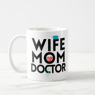 Ehefrau-Mama-Doktor Doctorate Graduation Coffee Kaffeetasse