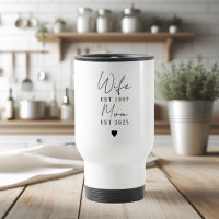 Ehefrau Mama EST 2025 | Personalisiertes Geschenk