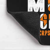 Ehefrau Mama Fighter Rsd Crps Bewusstsein Mousepad (Ecke)
