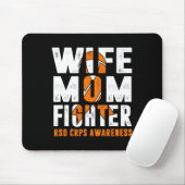 Ehefrau Mama Fighter Rsd Crps Bewusstsein Mousepad (Mit Mouse)