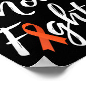 Ehefrau Mama Fighter Rsd Crps Bewusstsein Poster (Ecke)