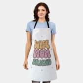 Ehefrau Mama Friend, Muttertagsgeschenk, Geschenk  Schürze (Getragen)