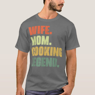 Ehefrau Mama Funny Beruflich Cooking for Culine C T-Shirt