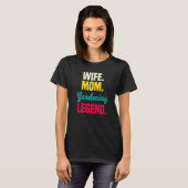 Ehefrau Mama Gartenlegende Gärtnerin Mutter 2 T-Shirt (Vorne ganz)