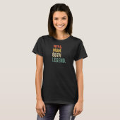 Ehefrau Mama Goth Legend Gothic Mutter Punk Em T-Shirt (Vorne ganz)