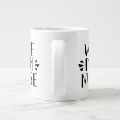 Ehefrau Mama Jumbo-Tasse (Rückseite)