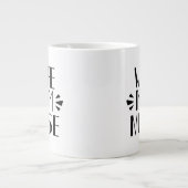 Ehefrau Mama Jumbo-Tasse (Vorderseite)