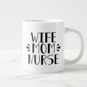 Ehefrau Mama Jumbo-Tasse