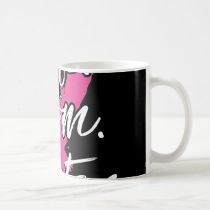 Ehefrau Mama Kämpfen Brustkrebs Patient Pink Aware Kaffeetasse