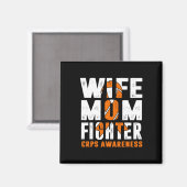 Ehefrau Mama Kämpfen Crps Bewusstsein Magnet (Vorderseite/Rückseite)